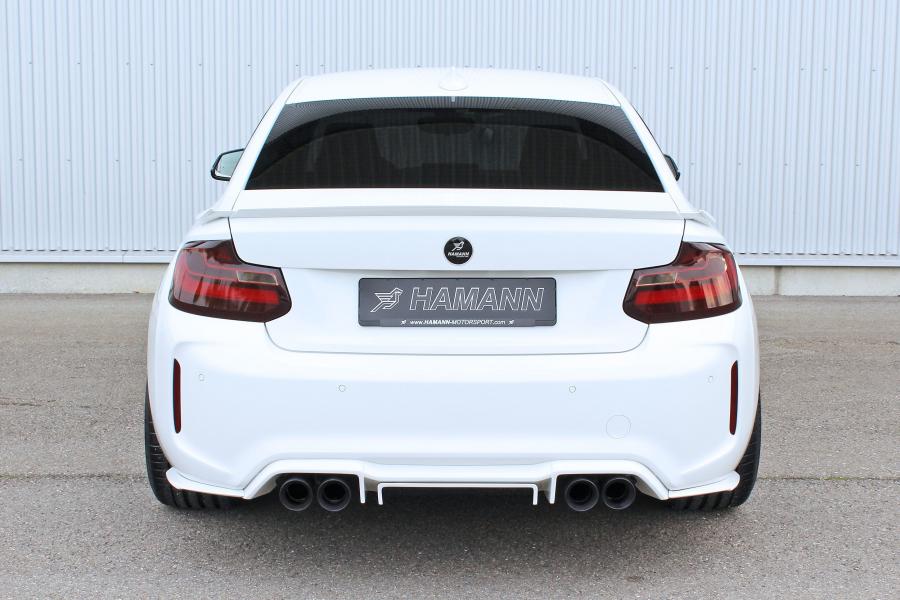  BMW M2 Coupe on Blue Wheels by Hamann 2016 года  (фото 2 из 18)